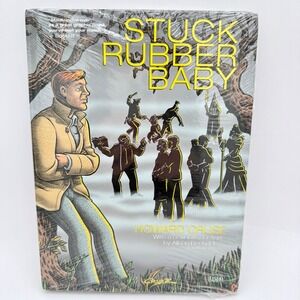 Stuck Rubber Baby Howard Cruse LGBTQ Graphic Novel Vertigo Hardcover OOP NEW